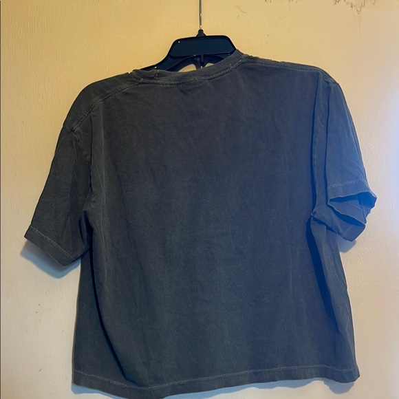 Comfort Colors Gray Boxy Crop Top - Picture 7 of 7